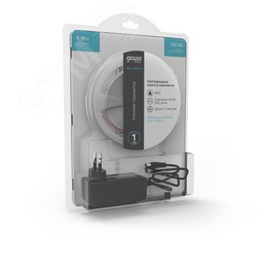 Комплект светодиодной ленты 6 Вт/м DC 12В 4000К IP65 60LED SMD2835 (с драйвером блистер 5м) 600 лм/м Basic - фото 5