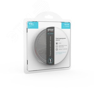 Лента светодиодная 8 Вт/м DC 12В 4000К IP20 60LED SMD5050 (блистер 5м) 900 лм/м Basic - фото 5