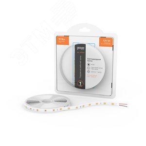 Лента светодиодная 10 Вт/м DC 12В 3000К IP20 60LED SMD5050 (блистер 1м) 700 лм/м Basic - фото 2