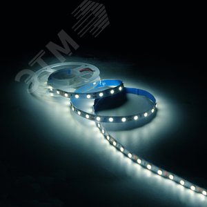 Лента светодиодная 10 Вт/м DC 12В 4000К IP20 60LED SMD5050 (блистер 1м) 700 лм/м Basic - фото 4