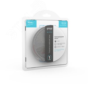 Лента светодиодная 10 Вт/м DC 12В 4000К IP20 60LED SMD5050 (блистер 1м) 700 лм/м Basic - фото 5