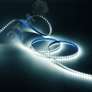 Лента светодиодная 10 Вт/м DC 12В 4000К IP20 120LED SMD2835 (блистер 2м) 700 лм/м Basic - фото 3