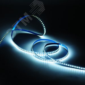 Лента светодиодная 10 Вт/м DC 12В 4000К IP20 120LED SMD2835 (блистер 5м) 700 лм/м Basic - фото 3