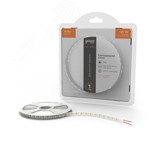Лента светодиодная 10 Вт/м DC 12В 3000К IP65 60LED SMD5050 (блистер 5м) 700 лм/м Basic - фото 2