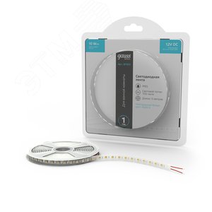 Лента светодиодная 10 Вт/м DC 12В 4000К IP65 60LED SMD5050 (блистер 5м) 700 лм/м Basic - фото 2