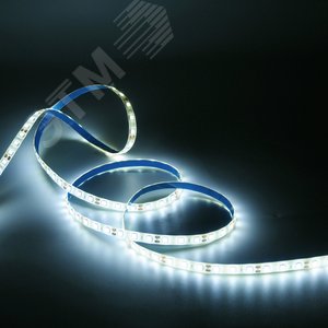 Лента светодиодная 10 Вт/м DC 12В 4000К IP65 60LED SMD5050 (блистер 5м) 700 лм/м Basic - фото 3