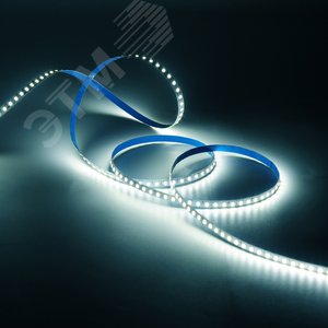 Лента светодиодная 9.6 Вт/м DC 12В 4000К IP20 120LED SMD2835 (блистер 2м) 624 лм/м Basic - фото 3