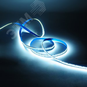 Лента светодиодная 14.4 Вт/м DC 12В 4000К IP20 240LED SMD2835 (блистер 5м) 1600 лм/м Basic - фото 3