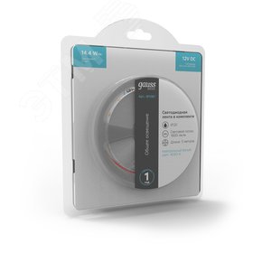 Комплект светодиодной ленты 14.4 Вт/м DC 12В 4000К IP20 240LED SMD2835 (с драйвером блистер 5м) 1600 лм/м Basic - фото 4