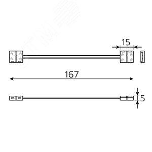 Набор коннекторов для светодиодной ленты 2835 8мм 3528/3014/2835 12В 8мм Basic - фото 4