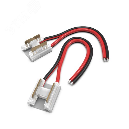 Изображение товара Набор коннектров для светодиодной ленты COB лента-провод 8мм (2 шт упак) Аксессуары Gauss (шт)