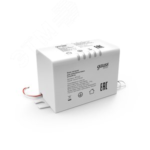 Блок питания (драйвер) для светодиодной ленты 5 Вт 12 В герметичный IP67 Basic Gauss BT520 GAUSS - 3