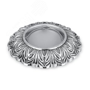 Светильник точечный встраиваемый под лампу ДВО GU5.3 1х35 Вт 12В IP20 монт d 80 мм Серебристый Antique - фото 6