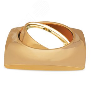 Светильник точечный встраиваемый под лампу ДВО GU5.3 1х35 Вт 220-230В IP20 монт d80 мм Золотой Metal - фото 7