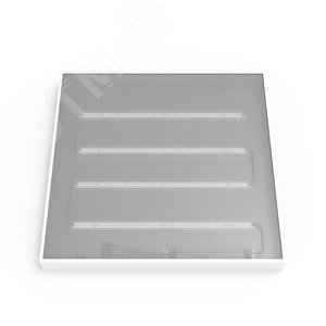 Светильник светодиодный ДВО 30 Вт 3700 лм 4000К AC 220В IP40 595х595х50мм призма CRI>80Ra MiR - фото 2