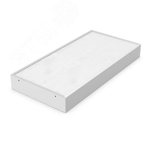 Светильник светодиодный ДПО 16 Вт 1900 Лм 4000К AC 220В IP40 595х295х50 мм призма CRI>90Ra для школ MiR - фото 1