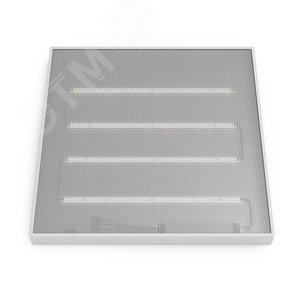 Светильник светодиодный ДВО 50 Вт 6300 Лм 4000К AC 220В IP40 595х595х50 мм призма CRI>90Ra для школ MiR - фото 2