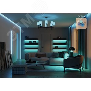 Лампа светодиодная умная 10 Вт 1055 лм 2700-6500К AC 220-240В E27 А60 (груша) Управление по Wi-Fi, изменение цветовой температуры и диммирование Smart Home 1180112 GAUSS - 8
