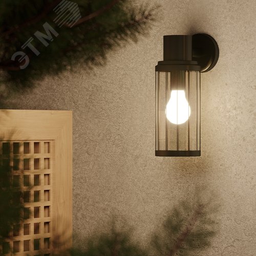 Светильник архитектурный ДБУ под лампу 60 Вт 1хE27 AC 220В IP54 105х142х240мм Vega - фото 13