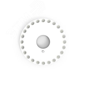 Фонарь светодиодный кемпинговый 300 лм белый IP33 на батарейках 3xAA магнит и карабин GFL - фото 3