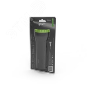 Фонарь светодиодный ручной 1 Вт 50 лм черный IP3X аккумуляторный Lead acid 250мАч GFL - фото 7