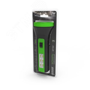 Фонарь светодиодный ручной 2 Вт 100 лм черный IP3X аккумуляторный Lead acid 250мАч GFL - фото 6