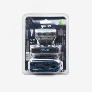 Фонарь светодиодный налобный 5 Вт 100 лм черный IP64 аккумуляторныйуляторный Li-ion 3000мАч диммируемый GFL - фото 7