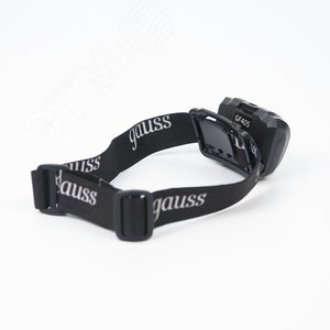 Фонарь светодиодный налобный 3 Вт 130 лм черный IP44 аккумуляторныйуляторный Li-ion 600мАч GFL - фото 2