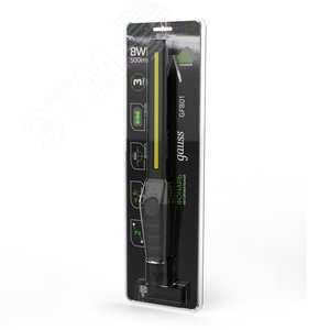 Фонарь светодиодный автомобильный 8 Вт 500 лм Черный IP40 аккумуляторныйуляторный Li-ion 2100мАч диммируемый GFL - фото 5