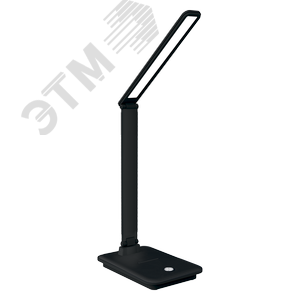 Светильник настольный светодиодный LED 10 Вт 550 Лм 3000-6000К модель GTL202 черный с USB разъемом диммируемый GTL Gauss