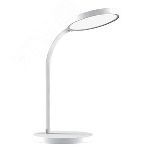Изображение товара Светильник светодиодный настольный 8 Вт 500 лм 4000К AC 220В Белый IP20 Пластик гибкая стойка сенсорное управление яркости освещения USB зарядка телефона Qplus Gauss (шт)