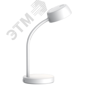 Светильник настольный светодиодный LED 8 Вт 600 Лм 4000К модель GTL601 белый диммируемый Qplus
