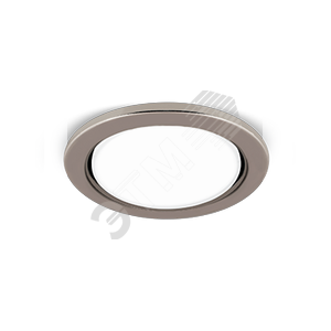 Светильник точечный встраиваемый под лампу ДВО GX70 1х30 Вт 110-240В IP20 монт d125 мм Титан Tablet Gauss