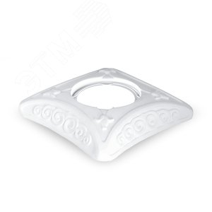 Светильник точечный встраиваемый под лампу ДВО GU5.3 1х35 Вт 220-230В IP20 монт d80 мм Белый Gypsum - фото 4