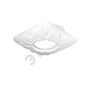 Светильник точечный встраиваемый под лампу ДВО GU5.3 1х35 Вт 220-230В IP20 монт d80 мм Белый Gypsum - фото 1