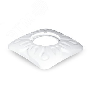 Светильник точечный встраиваемый под лампу ДВО GU5.3 1х35 Вт 220-230В IP20 монт d80 мм Белый Gypsum - фото 4