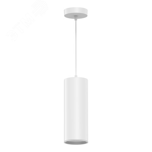 Светильник подвесной светодиодный 12 Вт 920 лм 4100К AC 220В Белый IP20 D79х200мм Overhead - фото 11