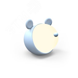 Изображение товара Светильник ночник настольный 5 Вт 200 лм 2700-6000К DC 5В Голубой IP20 100х100х109мм с Li-ion акк 1200мА диммируемый Qplus (шт)