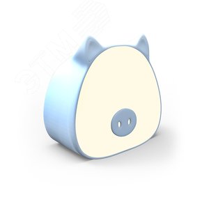 Изображение товара Светильник ночник настольный 5 Вт 200 лм 2700-6000К DC 5В Голубой IP20 112х54х109мм с Li-ion акк 1200мА диммируемый Qplus (шт)