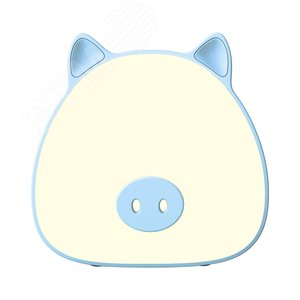 Светильник ночник настольный 5 Вт 200 лм 2700-6000К DC 5В Голубой IP20 112х54х109мм с Li-ion акк 1200мА диммируемый Qplus - фото 2