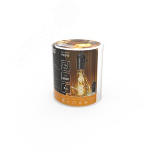 Светильник подвесной под лампу 1хE27 AC 220В Черный IP20 1000х38х83мм Алюминий Decor - фото 5