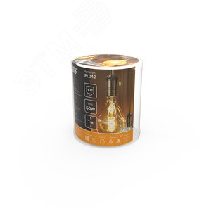 Светильник подвесной под лампу 1хE27 AC 220В Бронзовый IP20 1000х38х83мм Алюминий Decor - фото 5