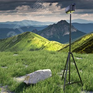 Тренога напольная для установки кольцевого светильника черный Ring - фото 6