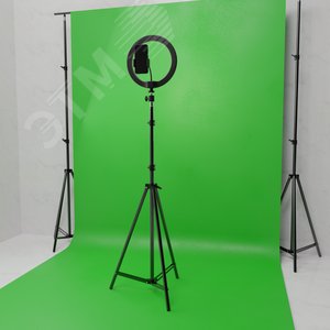 Тренога напольная для установки кольцевого светильника черный Ring - фото 10