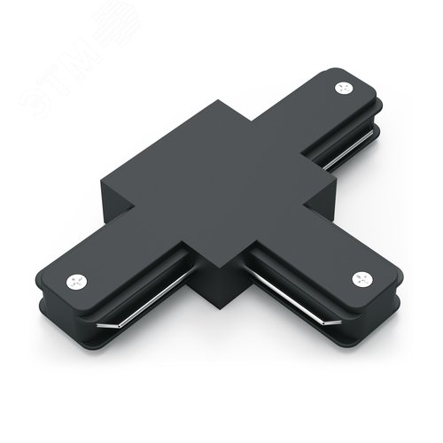 Изображение товара Коннектор для трековых шинопроводов AC 220В Черный IP20 Т-образный Track (шт)