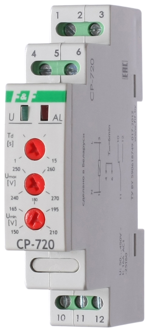 Реле контроля напряжения CP-720