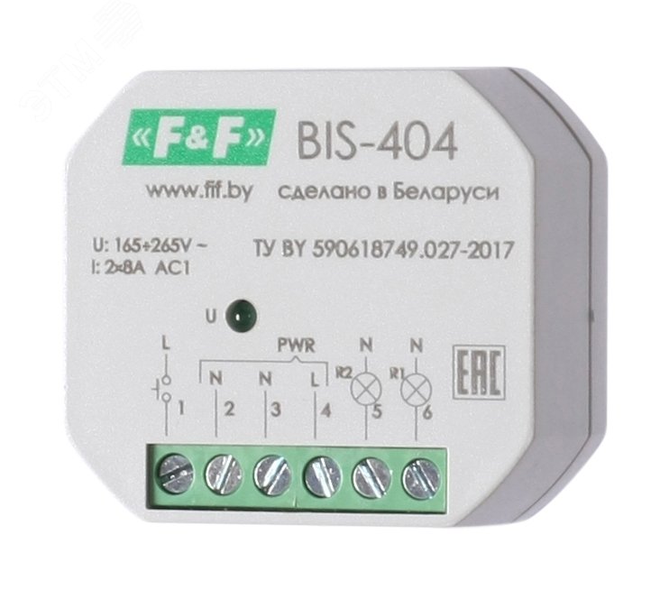 Реле импульсное BIS-404 EA01.005.006 Евроавтоматика F&F