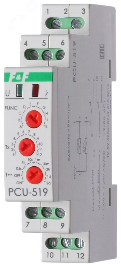 Изображение товара Реле времени PCS-519 (шт)