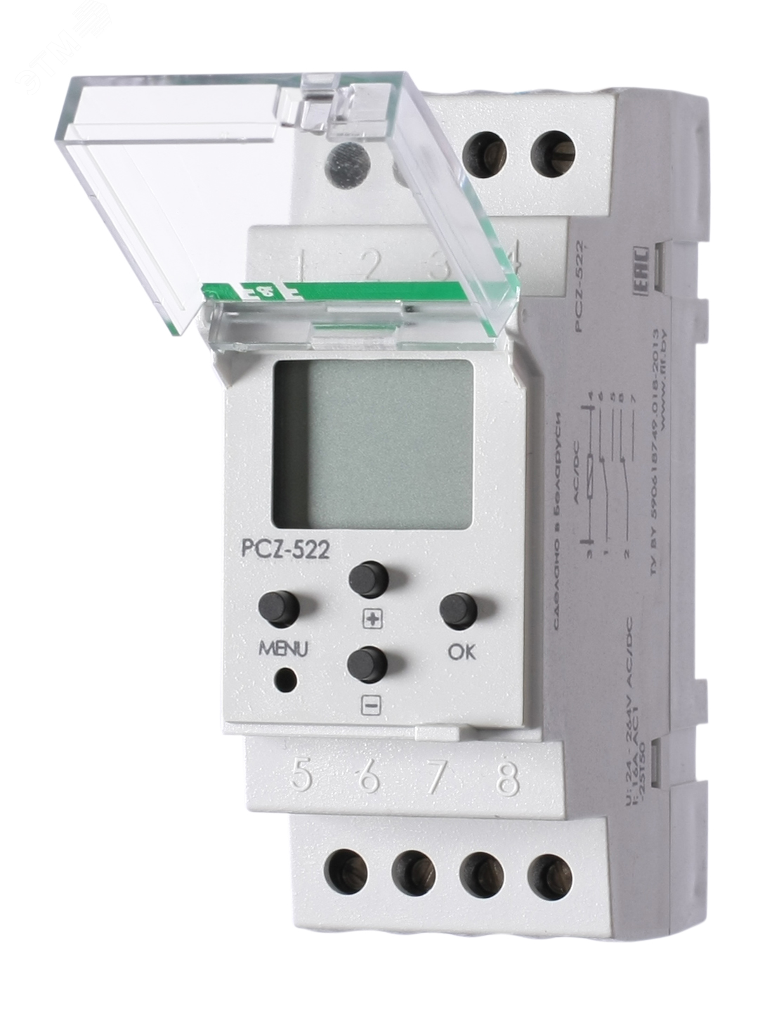 Изображение товара Реле времени двухканальное PCZ-522 (шт)