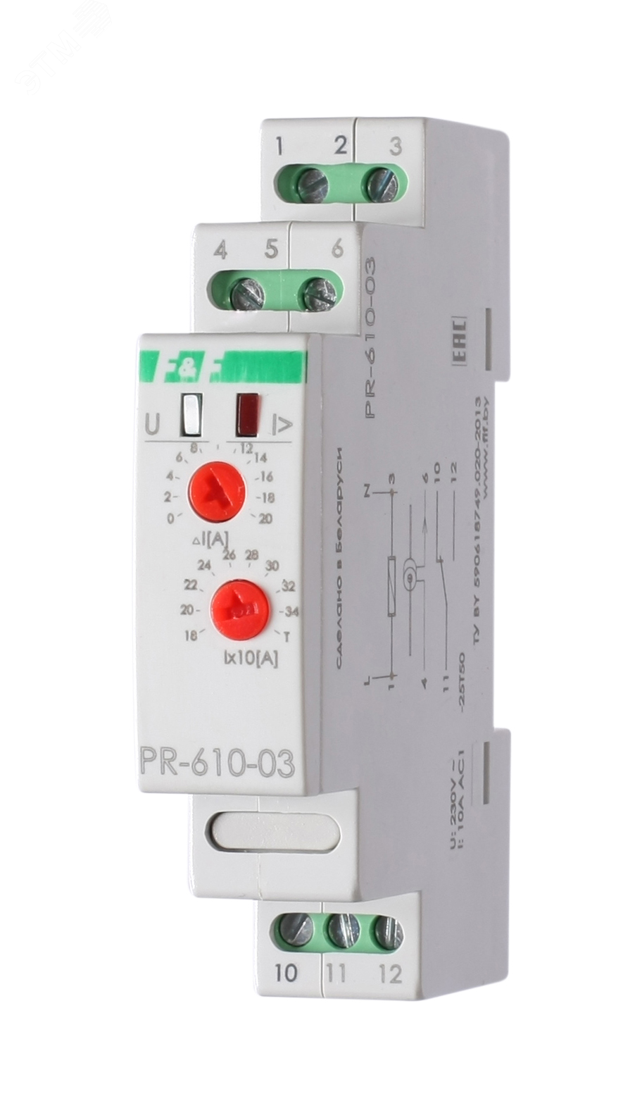 Реле тока PR-610-04 EA03.004.012 Евроавтоматика F&F